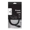 Gembird PC-186-VDE cable de alimentación, CEE 7/7 a C13, VDE, 1,8 m, negro