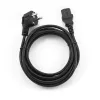 GEMBIRD Cable de alimentación C13 certificado VDE 3 m (envase a granel)