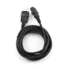 GEMBIRD Cable de alimentación (C13 a C14), certificado VDE, 3 m