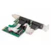 Tarjeta de expansión serie E/S DIGITUS 2 puertos PCIe 2 x DB9 M con chapa de ranura + chapas LP chipset MCS9901