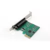 Tarjeta de expansión paralelo E/S DIGITUS 1 puerto PCIe 1x DB25 F