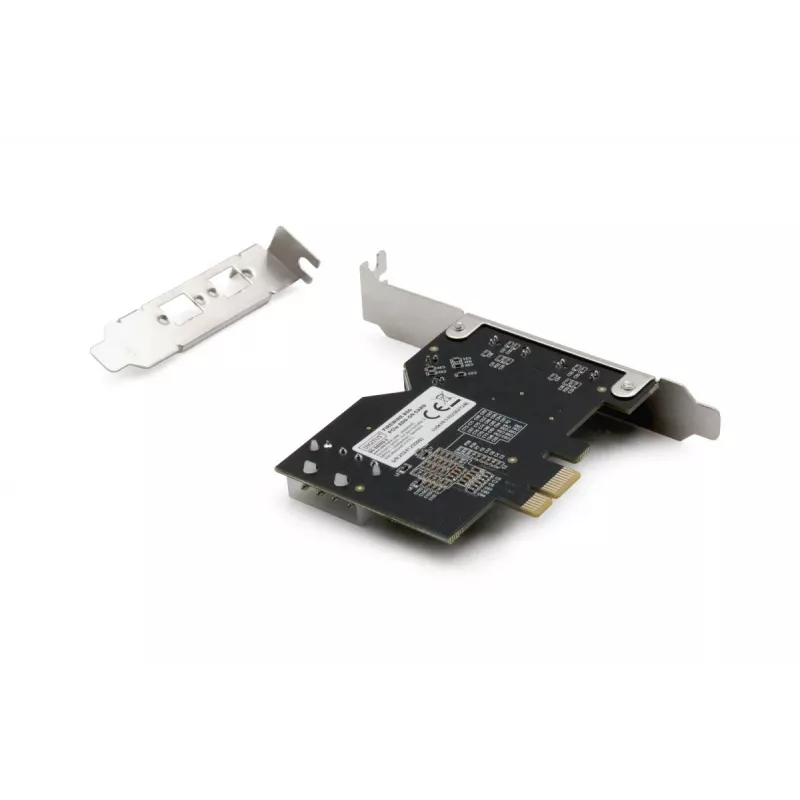 Tarjeta de interfaz DIGITUS IEEE 1394b PCIe 3 puertos, 2x9 polos externos + 1x9 polos internos