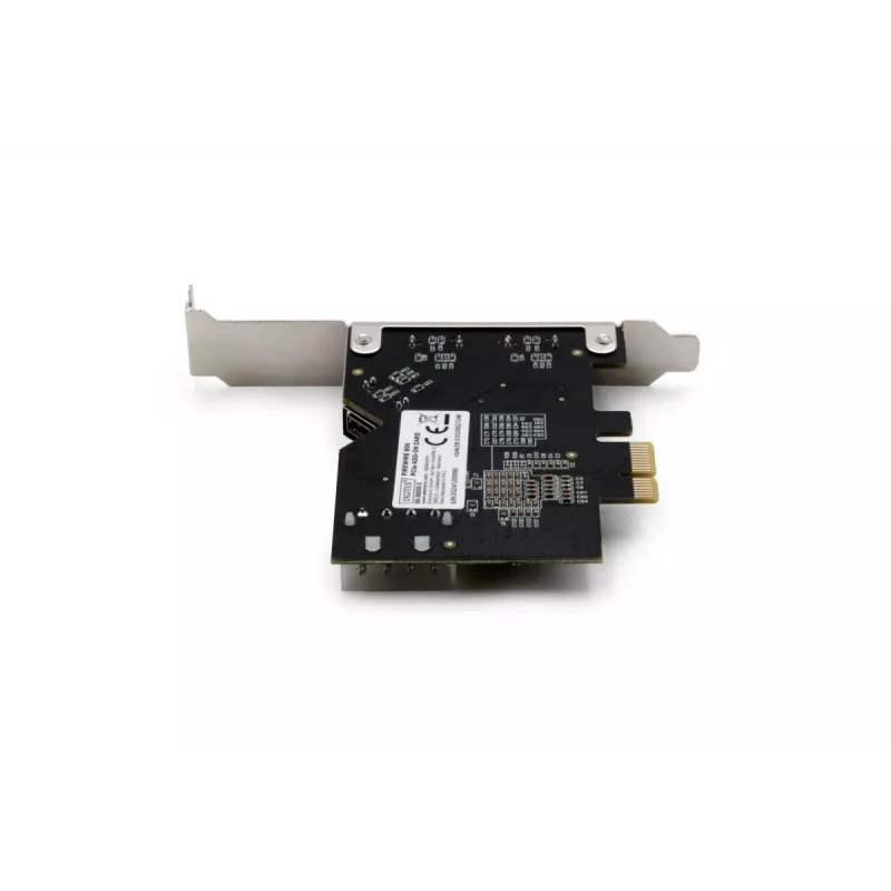 Tarjeta de interfaz DIGITUS IEEE 1394b PCIe 3 puertos, 2x9 polos externos + 1x9 polos internos