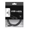 Cable USB 2.0 conector A macho / conector B macho GEMBIRD 3 m (10 ft) – negro / envase a granel (ccp-USB2-ambm-10)