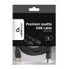 Cable GEMBIRD de calidad premium USB conector A macho a conector B macho, 3 m