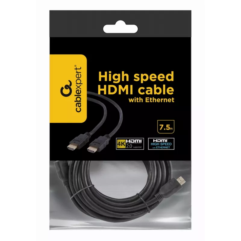 Cable HDMI V.1.4 conector macho-conector macho GEMBIRD / 7,5 m envase a granel (cc-hdmi4-7,5m)