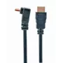 Cable HDMI de alta velocidad con Ethernet GEMBIRD, conector acodado 90 grados hacia arriba, 3 m
