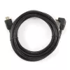 Cable HDMI de alta velocidad con Ethernet GEMBIRD, conector acodado 90 grados hacia arriba, 3 m