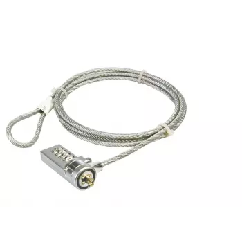 Candado de seguridad para portátil LogiLink NBS002 candado de cable con combinación 1,5 m
