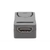 Adaptador DisplayPort DIGITUS ASSMANN, DP - HDMI tipo A macho/hembra, con bloqueo, CE negro