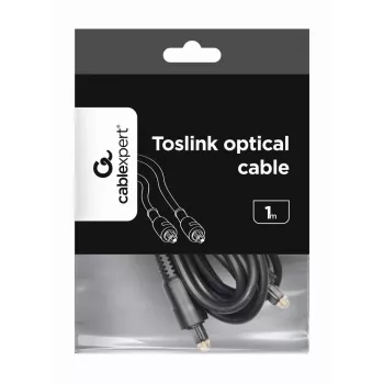 Cable de audio Toslink Gembird CC-OPT-1M negro 1 m