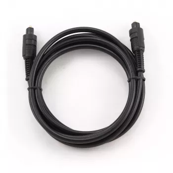 Cable de audio, Gembird Toslink, 2 m, negro, conector macho-conector macho