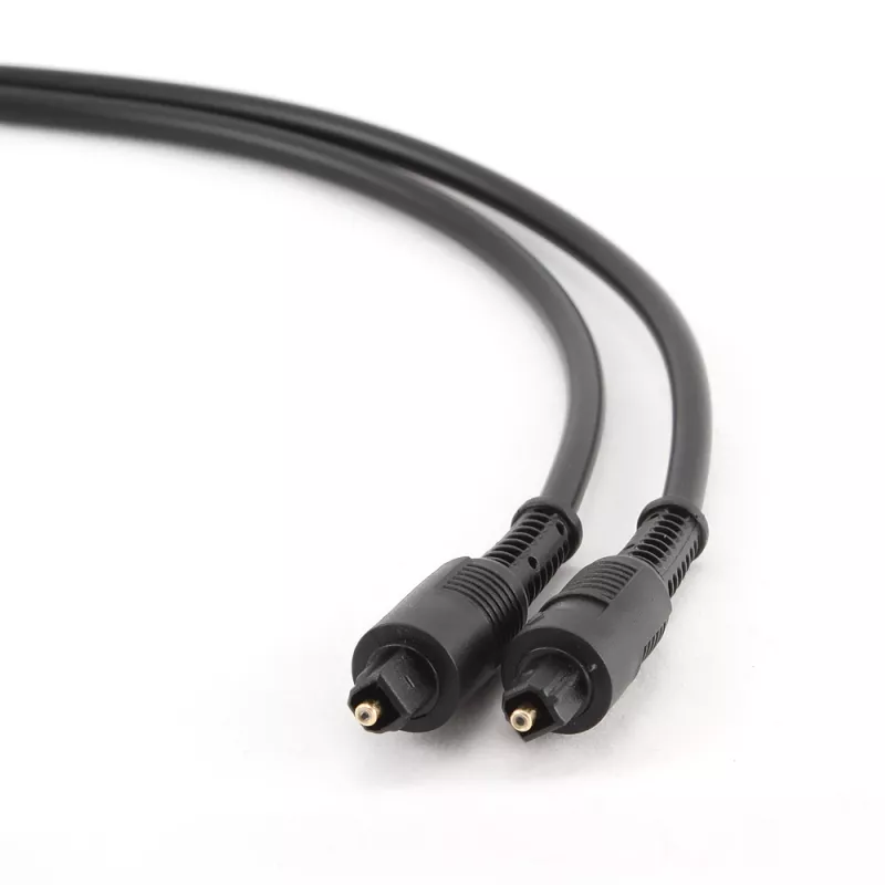 Cable de audio, Gembird Toslink, 2 m, negro, conector macho-conector macho