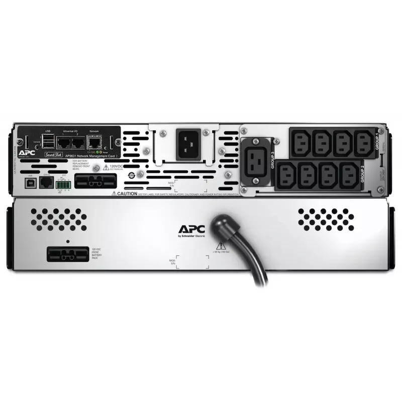 APC Smart-UPS X SMX3000RMHV2UNC - 3000VA, 8x C13, 1x C19 salida, USB, autonomía ampliable, NMC