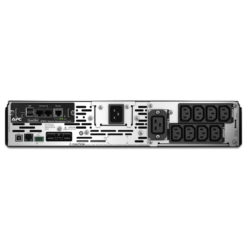 APC Smart-UPS X SMX3000RMHV2UNC - 3000VA, 8x C13, 1x C19 salida, USB, autonomía ampliable, NMC