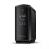 Sistema de alimentación ininterrumpida CYBERPOWER CP900EPFCLCD — 0.9 kVA (540 W), 6 tomas AC, LCD, onda senoidal pura, torre