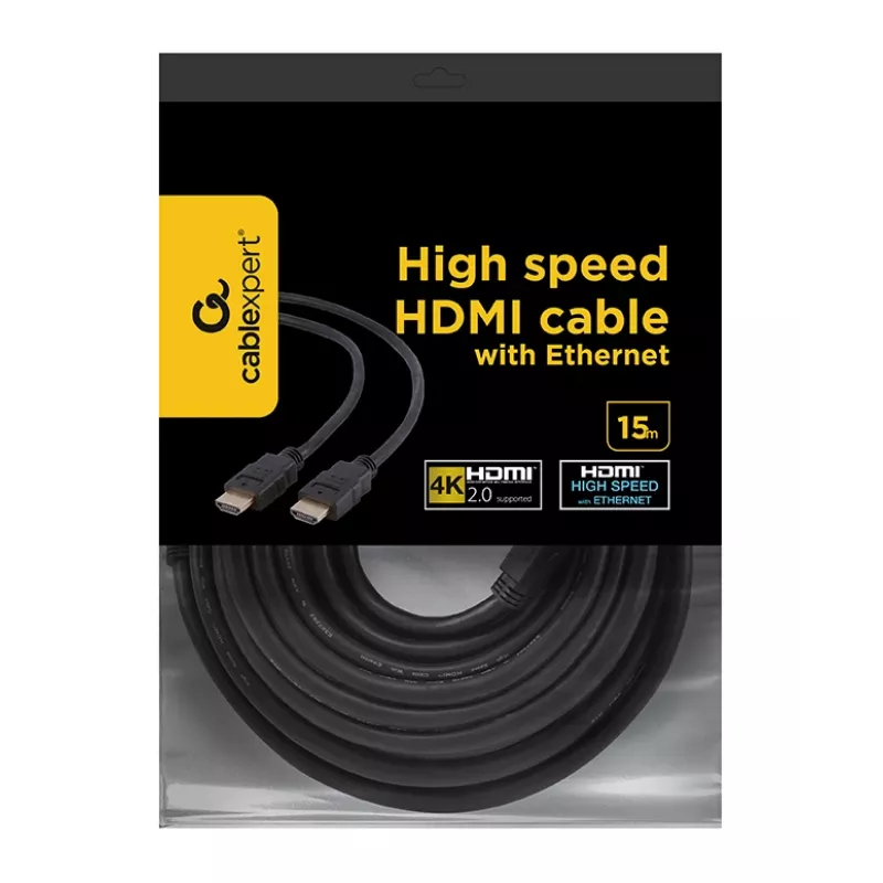 Cable HDMI V.1.4 macho-macho GEMBIRD/ 15m Bulk Package (CC-HDMI4-15M)