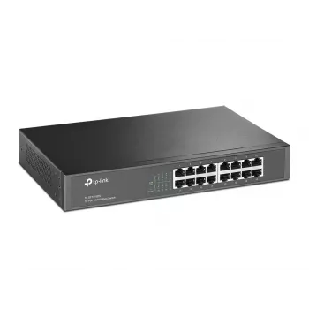 TP-Link TL-SF1016DS Switch de red no gestionado Fast Ethernet (10/100) 1U negro