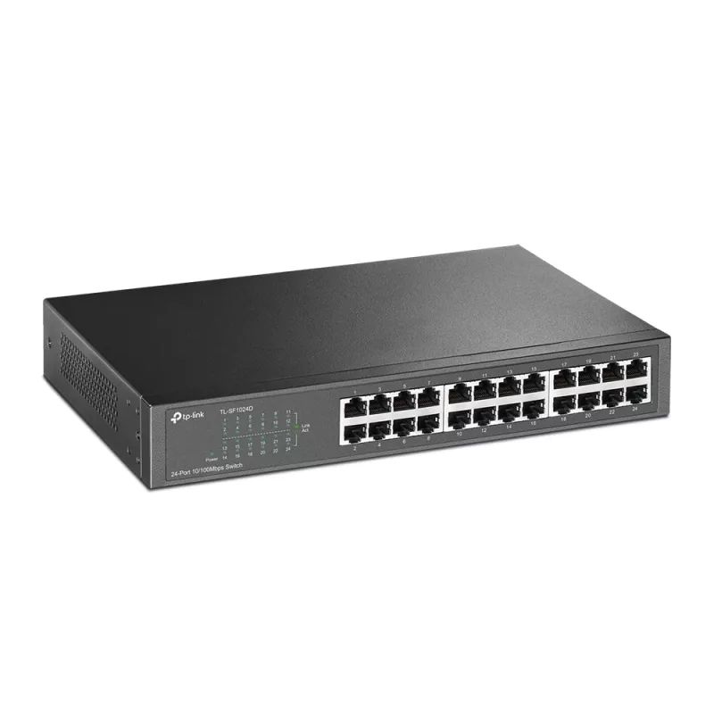TP-Link TL-SF1024D Switch de red no gestionado Fast Ethernet (10/100) gris