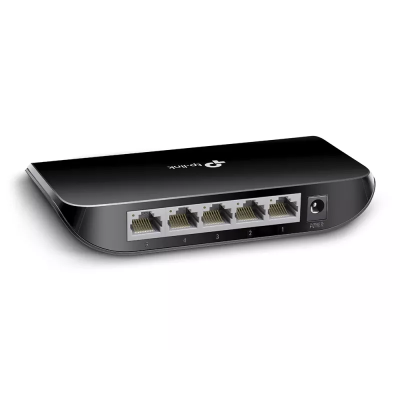 TP-Link Switch de red Gigabit de escritorio de 5 puertos, no gestionado, Gigabit Ethernet (10/100/1000), full duplex