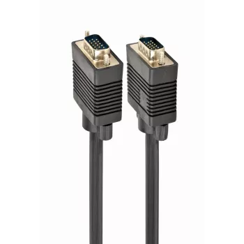 GEMBIRD Cable VGA Premium HD15M/HD15M doble apantallado con 2*ferrita 2,0 m / negro