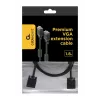 GEMBIRD Cable alargador VGA Premium doble apantallado con ferritas, 1,8 m