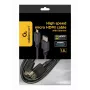 Gembird CC-HDMID-6 Cable HDMI a Micro HDMI (Tipo D), chapado en oro, 1,8 m, negro