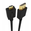 Gembird CC-HDMID-6 Cable HDMI a Micro HDMI (Tipo D), chapado en oro, 1,8 m, negro