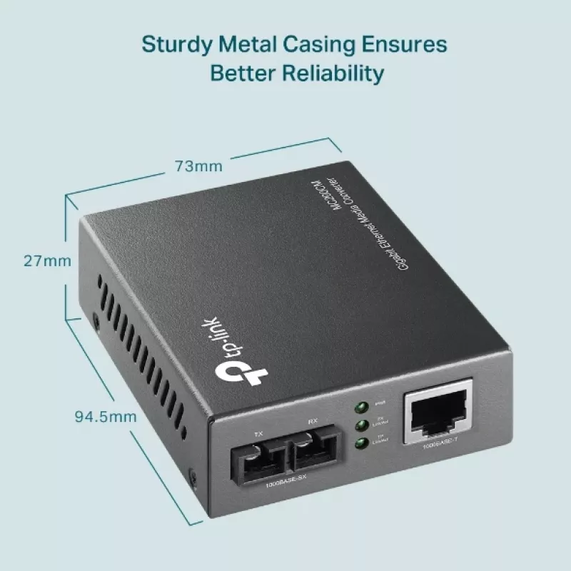 TP-Link Convertidor de medios Gigabit multimodo