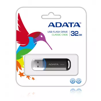 ADATA 32GB C906 Memoria flash USB USB Type-A 2.0 negro