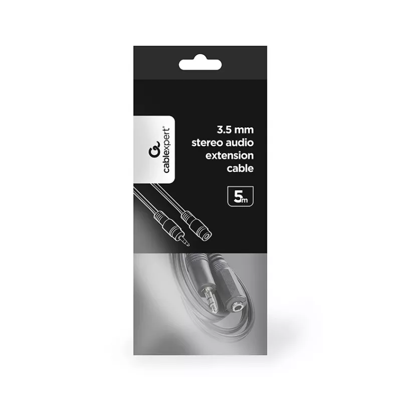 Cable de extensión de audio estéreo de 3,5 mm GEMBIRD 5 m