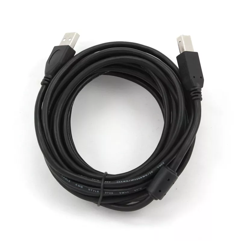 Cable GEMBIRD de calidad Premium USB conector macho A a conector macho B 4,5m - negro