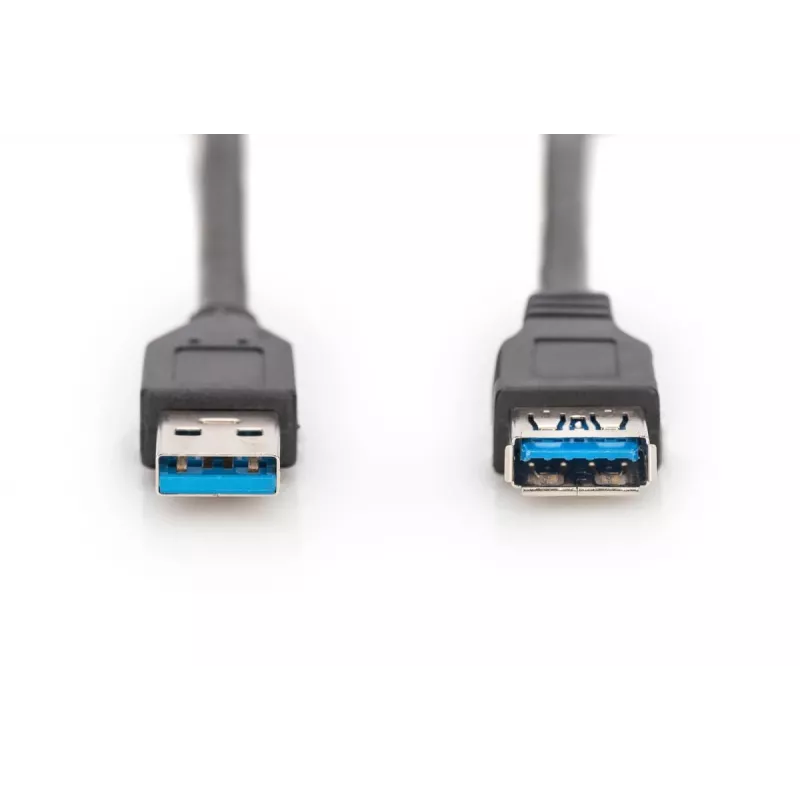 Cable DIGITUS USB 3.0 de extensión Type-A conector macho/hembra 1,8 m (ak-300203-018-s)
