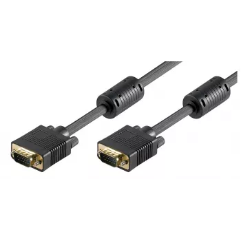 Cable VGA Microconnect MONGG3FB 3 m VGA (D-Sub) negro