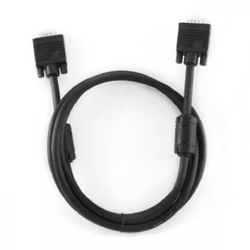 Cable GEMBIRD Premium VGA HD15M/HD15M doble apantallado con 2 núcleos de ferrita 10m negro