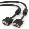 Cable GEMBIRD Premium VGA HD15M/HD15M doble apantallado con 2 núcleos de ferrita 10m negro