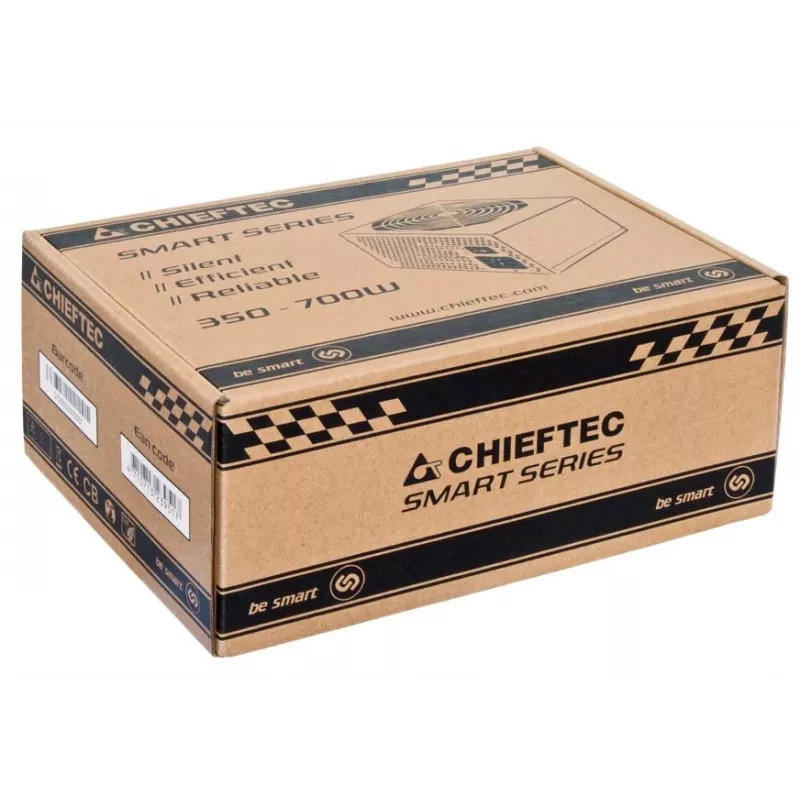 Fuente de alimentación Chieftec Smart GPS-400A8 400 W 20+4 pin ATX ATX negra