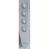 Whirlpool AKM 268/IX acero inoxidable cocina de gas integrada 4 zona(s)