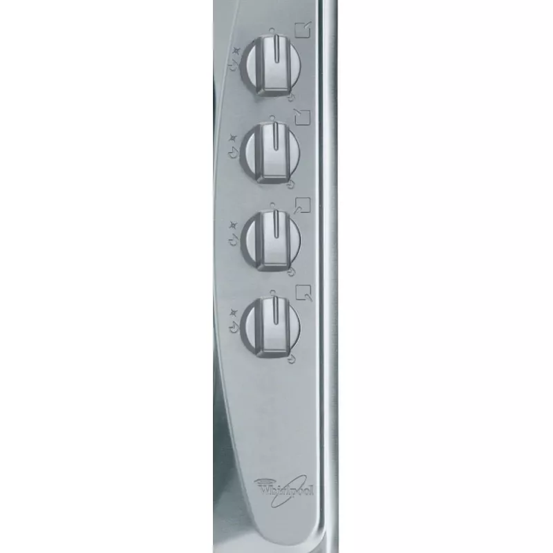 Whirlpool AKM 268/IX acero inoxidable cocina de gas integrada 4 zona(s)