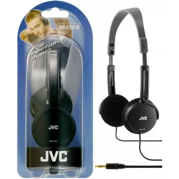 Auriculares/headset JVC HA-L50-B con cable diadema música negro