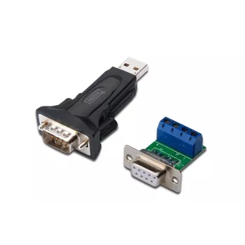 Convertidor DIGITUS USB 2.0 a serie RS485 incl. cable USB-A 80 cm USB-A M / USB-A F