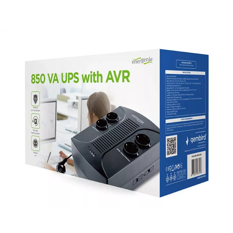 SAI GEMBIRD 850VA con AVR