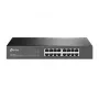 TP-Link Switch de red Gigabit Easy Smart de 16 puertos, gestionado, L2, Gigabit Ethernet (10/100/1000), montaje en rack, 1U