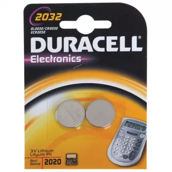 Pila DURACELL 3V electrónica pack de 2