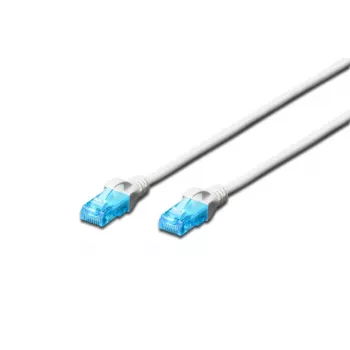 DIGITUS cable de parcheo - Cat 5e - U-UTP - Snagless - 3 m - blanco