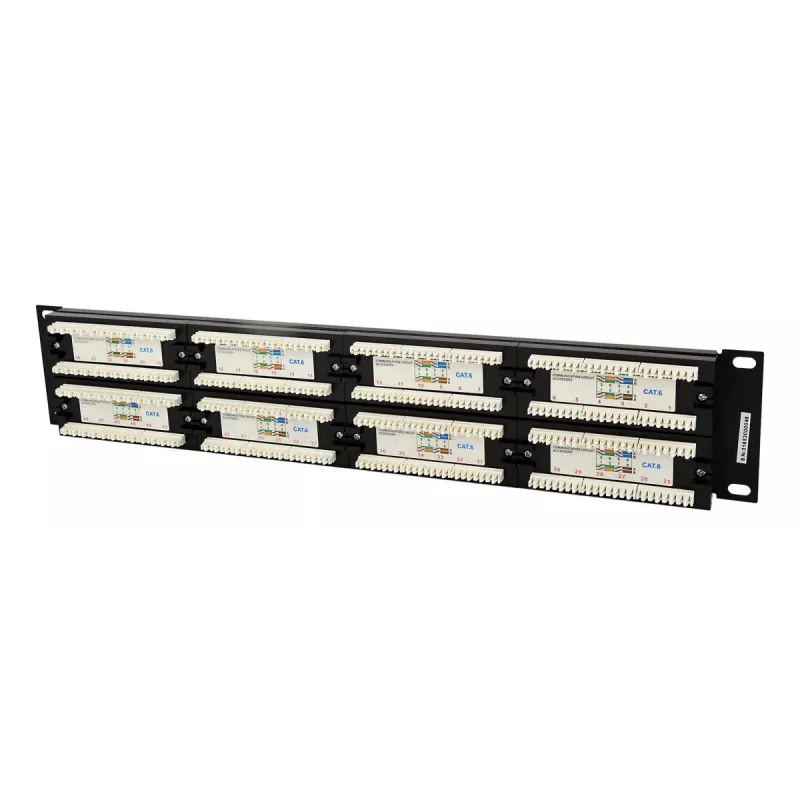 Gembird Cablexpert NPPC648CM001 cable negro EIA/TIA T568B/A