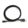 GEMBIRD cable USB 2.0 AM a Micro-USB de doble cara, 1 m - negro