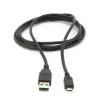GEMBIRD cable USB 2.0 AM a Micro-USB de doble cara, 1 m - negro