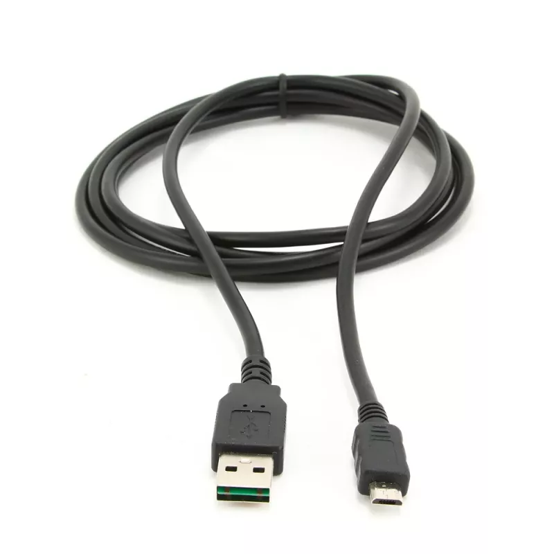 GEMBIRD cable USB 2.0 AM a Micro-USB de doble cara, 1 m - negro