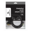 Gembird CC-DPM-DVIM-6 cable adaptador de DisplayPort a DVI-D, 1,8 m